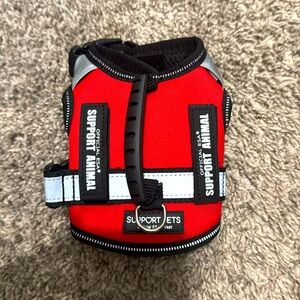 Emotional Support Dog harness with tags